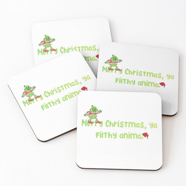 Item preview, Merry Christmas, ya filthy animal designed and sold by Pandakgdesigns.