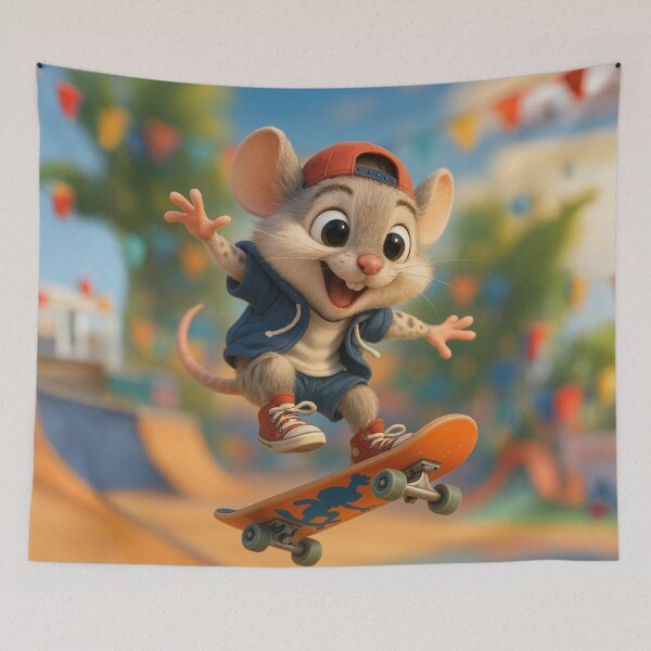 Item preview, Skater Grasshopper Mouse designed and sold by Sillytoe.