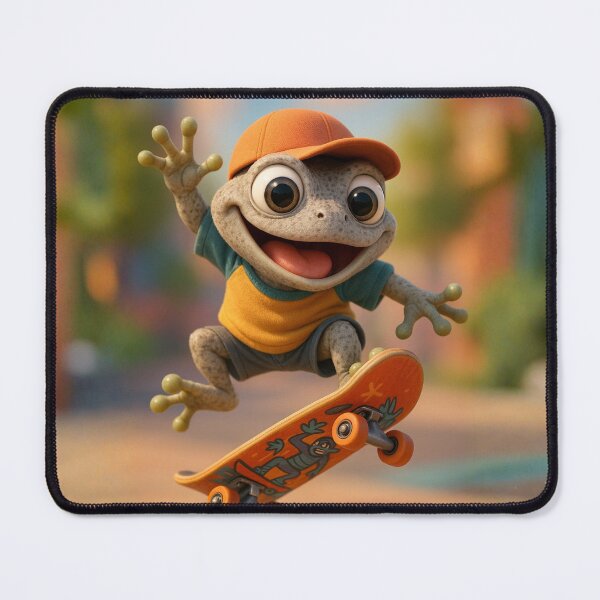 Item preview, Skater Gray Tree Frog designed and sold by Sillytoe.