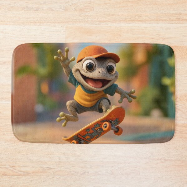 Item preview, Skater Gray Tree Frog designed and sold by Sillytoe.