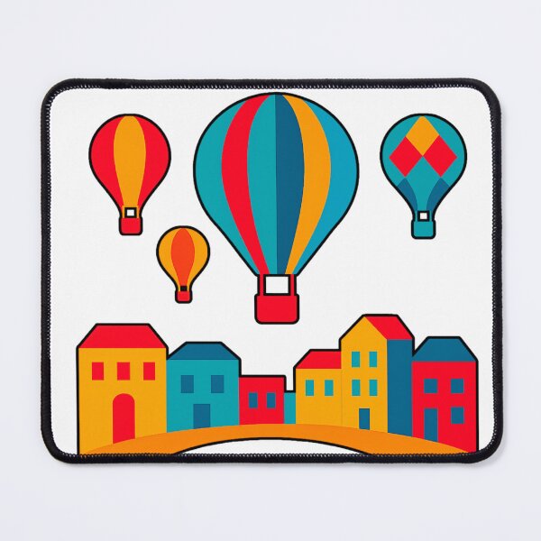 Item preview, Carnival Moon, conquered by balloon flight. designed and sold by Zofia Sosnecka.