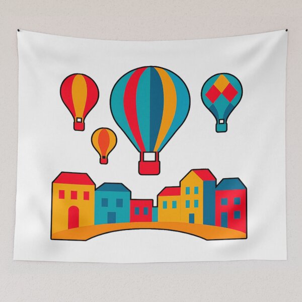 Item preview,  Carnival Moon, conquered by balloon flight. designed and sold by Zofia Sosnecka.