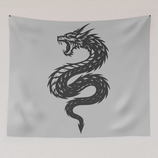 Item preview, Jormungandr – Nordic Serpent Mythology Design designed and sold by MattC_Design.