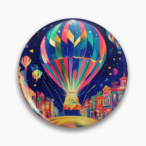 Item preview,  Carnival Moon, conquered by balloon flight. designed and sold by Zofia Sosnecka.