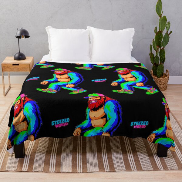 Item preview, Colorful Bigfoot Mountain Hiker designed and sold by SteezeeStore.