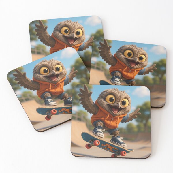Item preview, Skater Great Potoo designed and sold by Sillytoe.