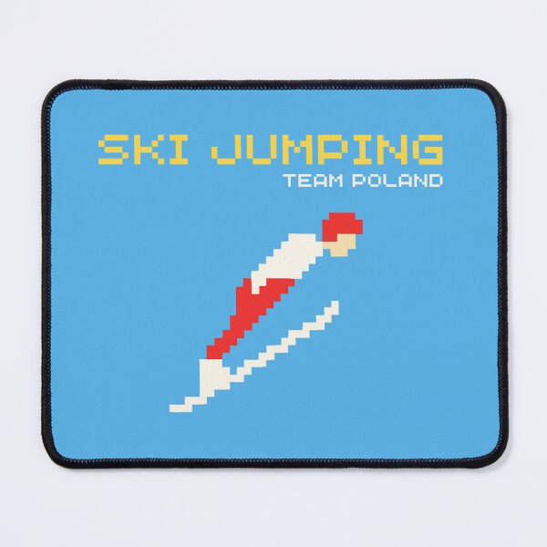 Item preview, Ski Jumping | Team Poland | Retro Pixel-Art designed and sold by Anniko Art Studio.