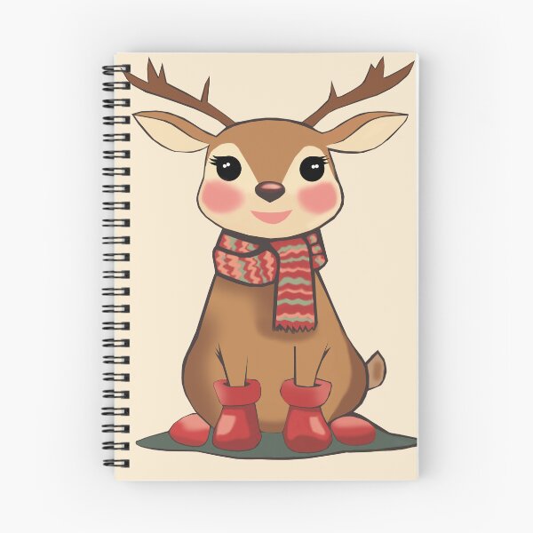 Item preview, Stylish Festive Reindeer - Winter Hoodie with cute Reindeer  designed and sold by Felia001.