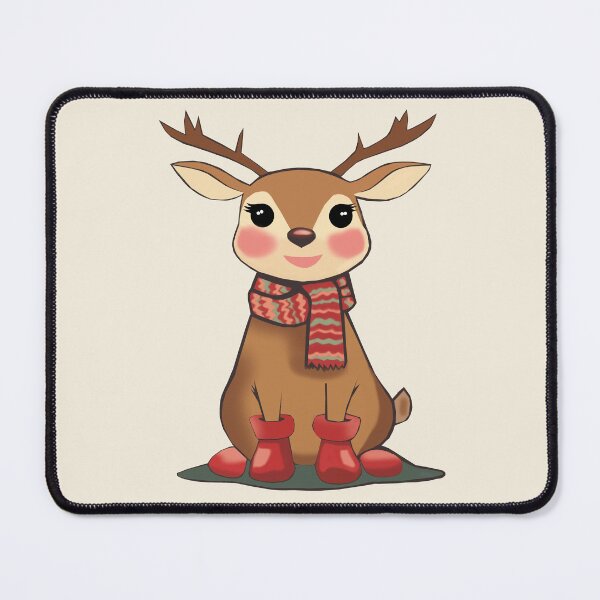 Item preview, Stylish Festive Reindeer - Winter Hoodie with cute Reindeer designed and sold by Felia001.