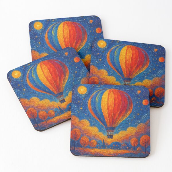 Item preview,  Carnival Moon, conquered by balloon flight. designed and sold by Zofia Sosnecka.