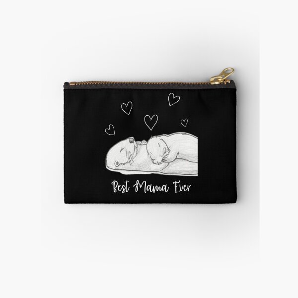 Item preview, Best Mama Ever. Sea Otter Mother and Baby Otter design designed and sold by SofikoDesigns.