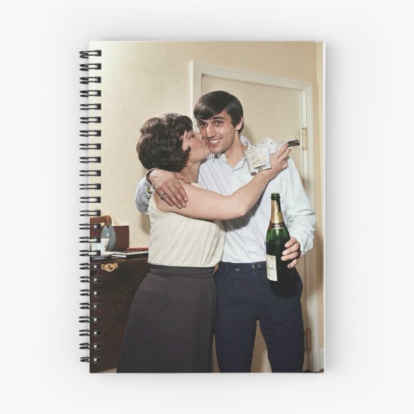 Item preview, George Best with his Mum designed and sold by AndythephotoDr.