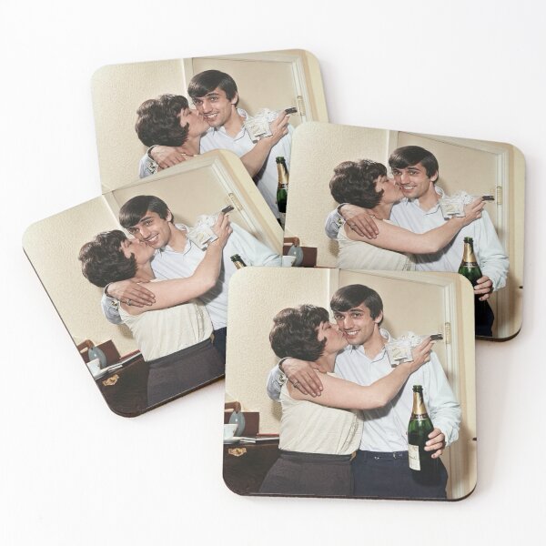 Item preview, George Best with his Mum designed and sold by AndythephotoDr.