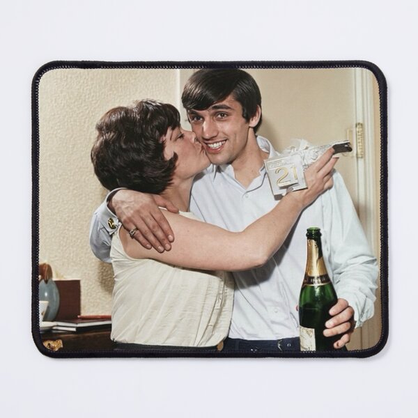 Item preview, George Best with his Mum designed and sold by AndythephotoDr.
