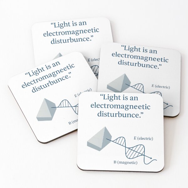 Item preview, Light Is an Electromagnetic Disturbance  designed and sold by Elgic.