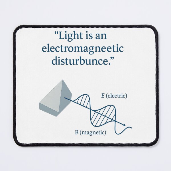 Item preview, Light Is an Electromagnetic Disturbance designed and sold by Elgic.