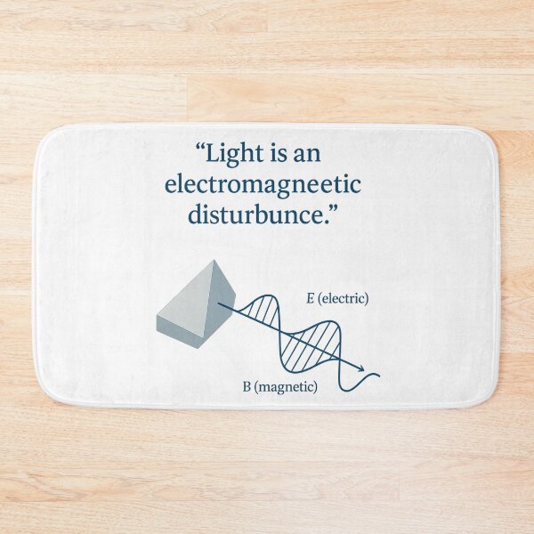 Item preview, Light Is an Electromagnetic Disturbance  designed and sold by Elgic.