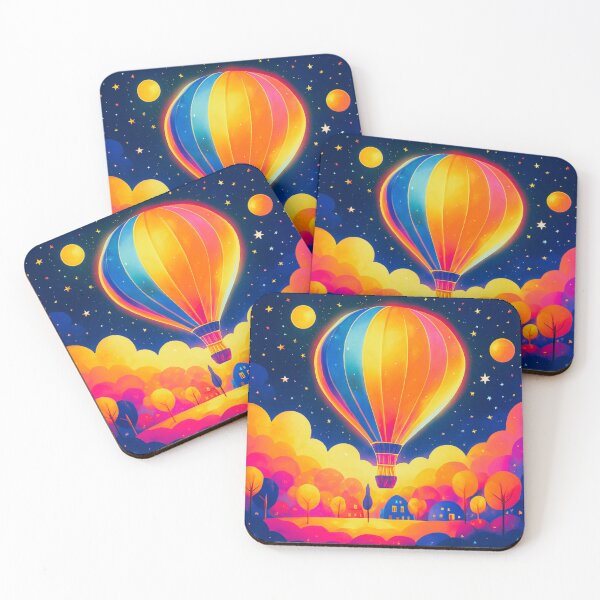 Item preview,  Carnival Moon, conquered by balloon flight. designed and sold by Zofia Sosnecka.