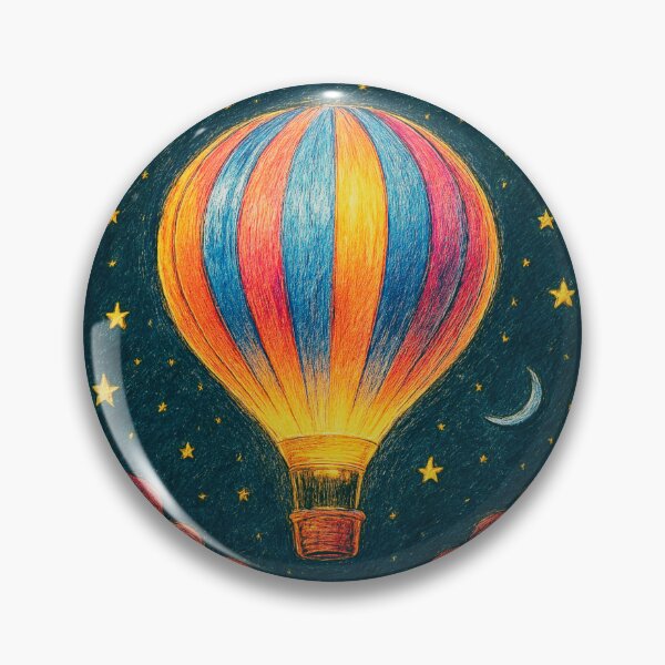 Item preview,  Carnival Moon, conquered by balloon flight. designed and sold by Zofia Sosnecka.