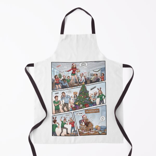 Item preview, Chaotic Office Christmas Party designed and sold by Kaleddis.