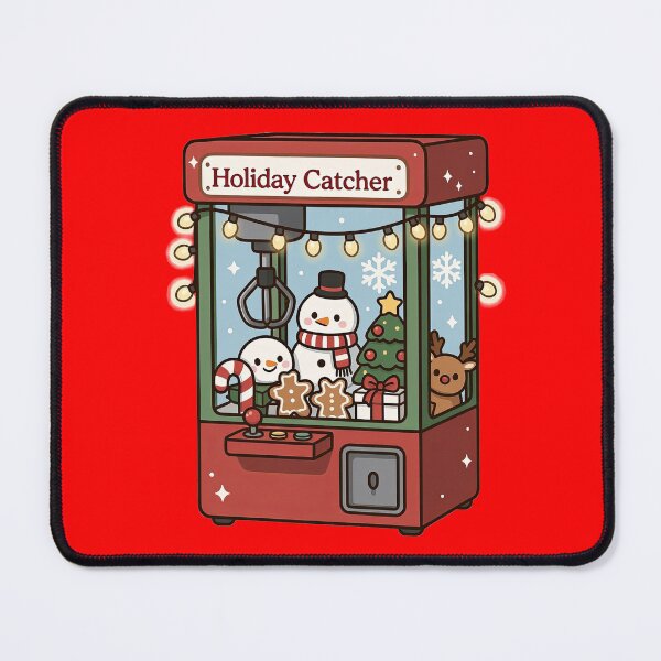 Item preview, Holiday Catcher – Cute Christmas Claw Machine designed and sold by TicoTuftCR.
