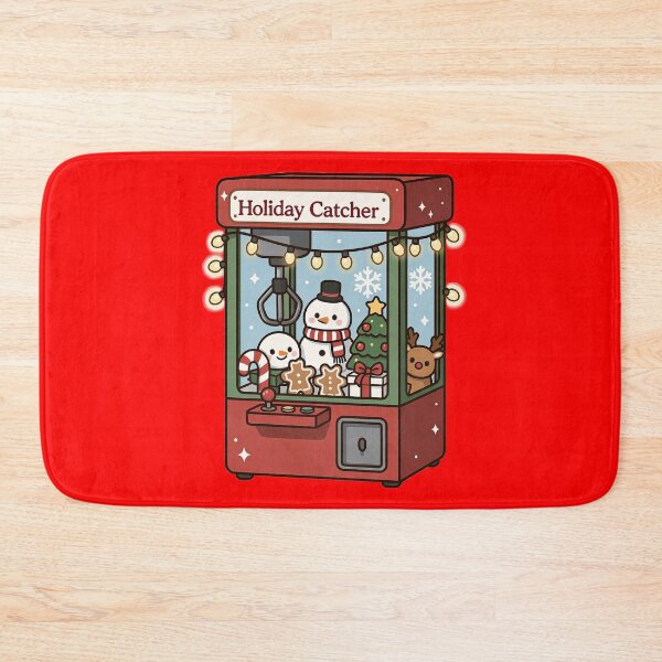 Item preview, Holiday Catcher – Cute Christmas Claw Machine designed and sold by TicoTuftCR.