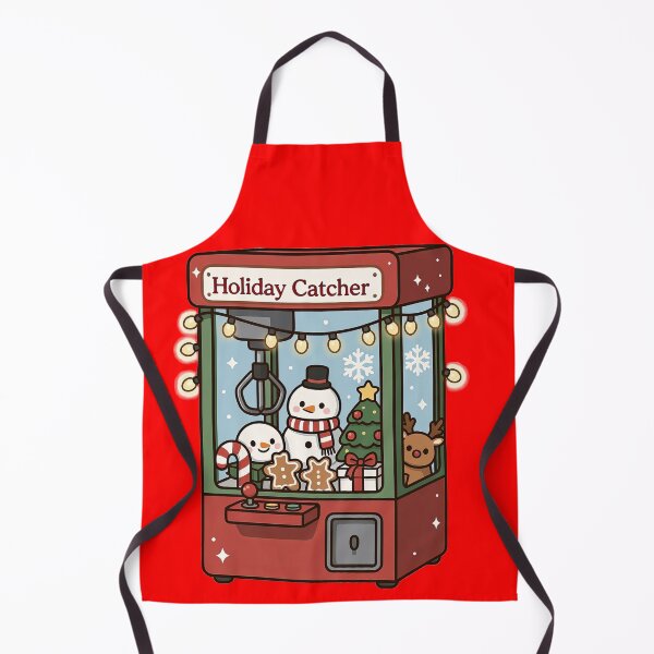 Item preview, Holiday Catcher – Cute Christmas Claw Machine designed and sold by TicoTuftCR.