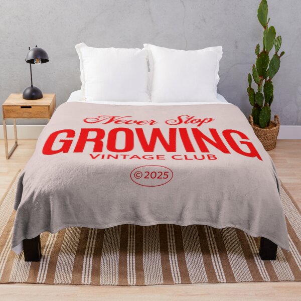 Item preview, Never Stop Growing Vintage Club designed and sold by NosandEdgy.