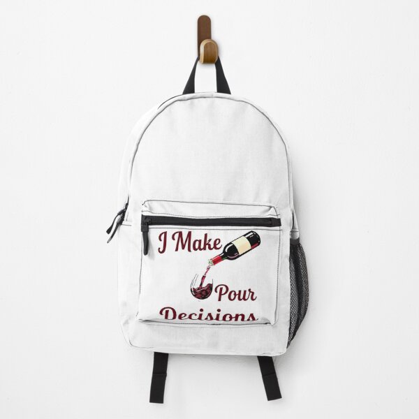 Item preview, wine lover I Make Pour Decisions designed and sold by Uglyandcute.