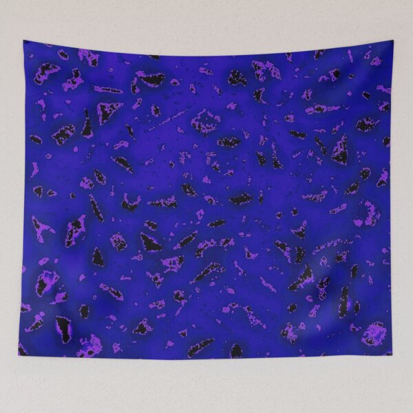 Item preview, Rustic Nature . Abstract Design . Cobalt Blue . Purple . #4 designed and sold by Artistic63.