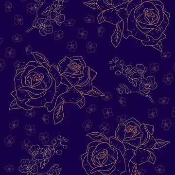 Artwork thumbnail, Midnight Roses by MicheleMorrill