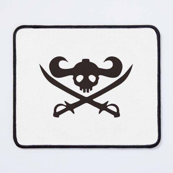 Item preview, giant warrior pirates jolly roger flag designed and sold by jeriney.
