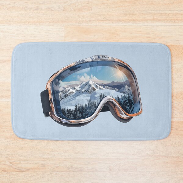 Item preview,  Snowy Mountain Reflection Goggles Winter Ski Snowboard Nature Scene designed and sold by meganohm.