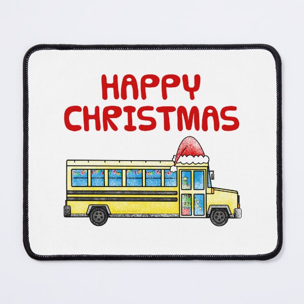 Item preview, Christmas School Bus Driver Xmas designed and sold by doodlerob.