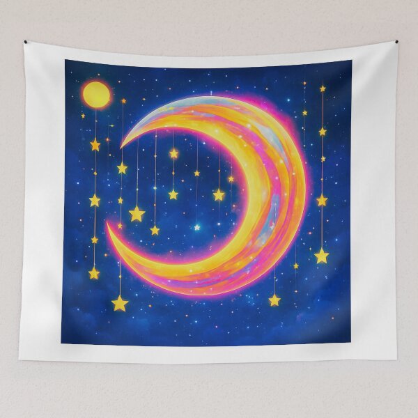 Item preview,  Carnival Moon, conquered by balloon flight. designed and sold by Zofia Sosnecka.