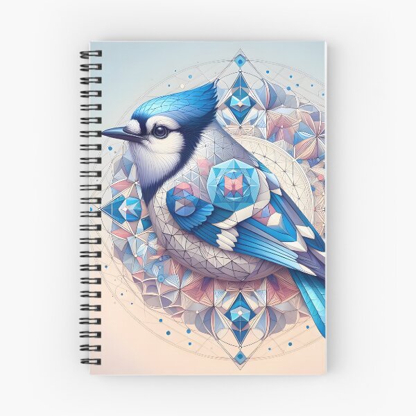 Item preview, Geometric Bluejay  designed and sold by Saiyantingz.