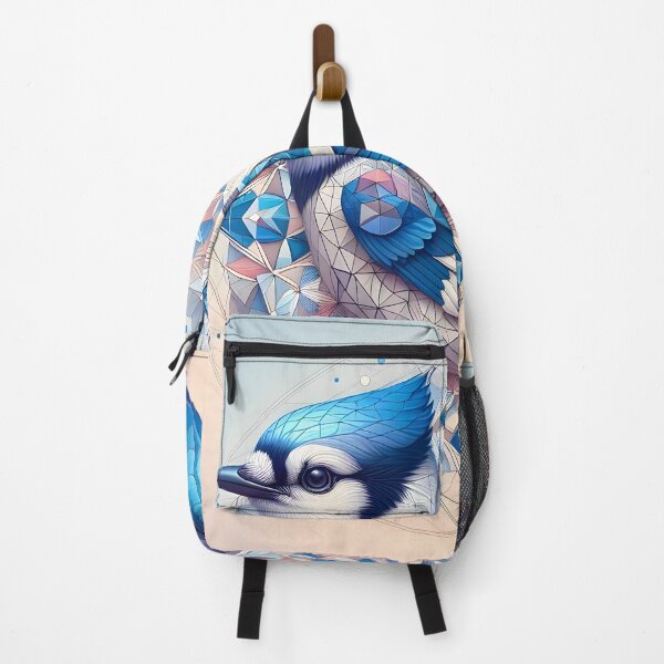 Item preview, Geometric Bluejay  designed and sold by Saiyantingz.