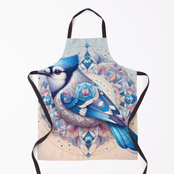 Item preview, Geometric Bluejay designed and sold by Saiyantingz.