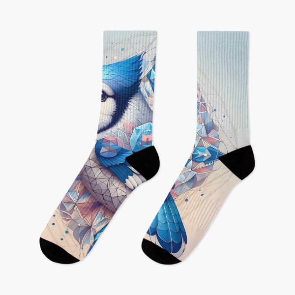 Item preview, Geometric Bluejay  designed and sold by Saiyantingz.