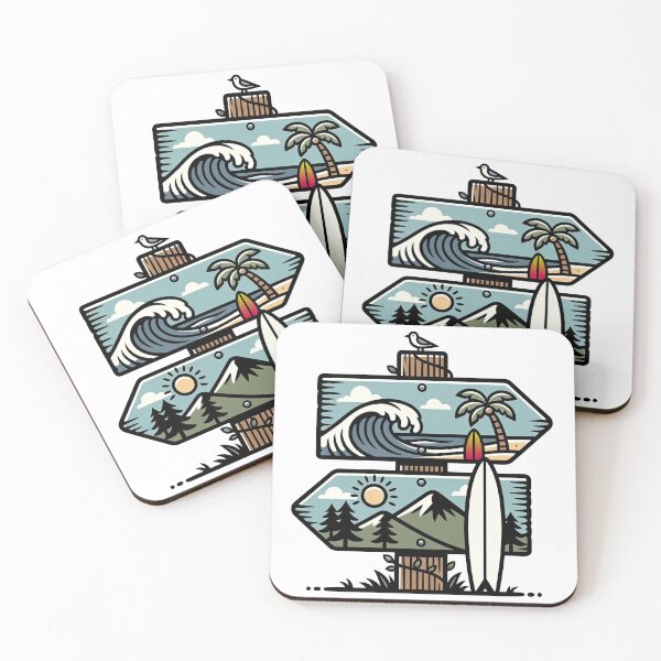 Item preview, Beach or Mountain? Costa Rica Vacation Signs designed and sold by TicoTuftCR.
