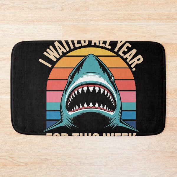 Item preview, I Waited All Year For This Week - Shark Lover Ocean Wildlife designed and sold by OlafLica.
