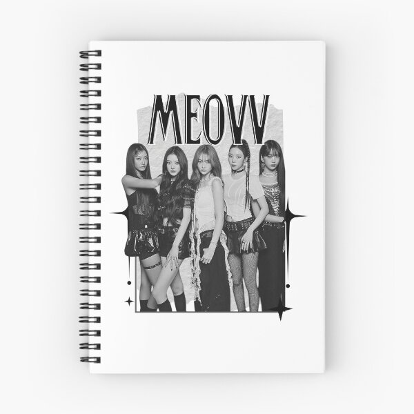 Item preview, MEOVV Kpop Girl group K-music south korean girl group Scrapbook Collage Cozy Y2K Vintage Design designed and sold by HELL0WBELLO.