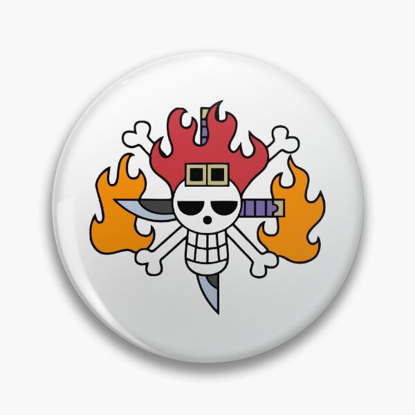 Item preview, eustass kid pirates jolly roger flag designed and sold by jeriney.
