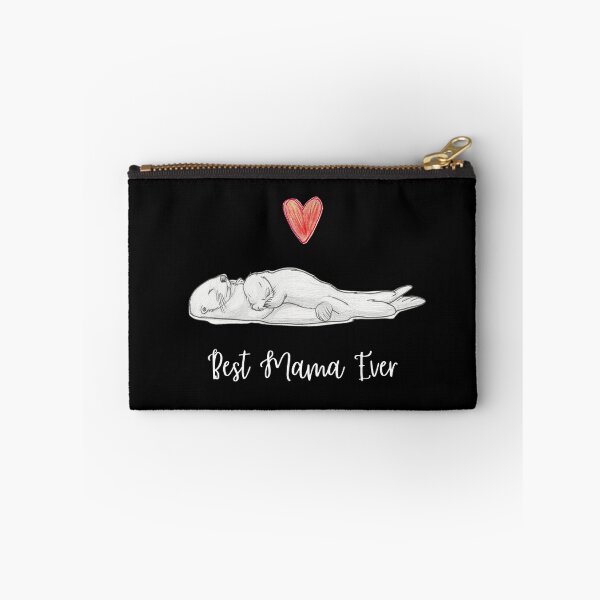 Item preview, Best Mama Ever. Sea Otter Mother and Baby Otter design designed and sold by SofikoDesigns.