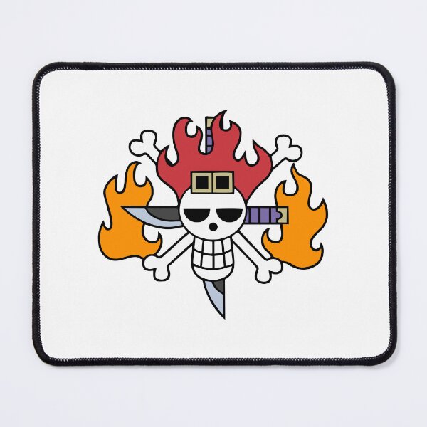 Item preview, eustass kid pirates jolly roger flag designed and sold by jeriney.