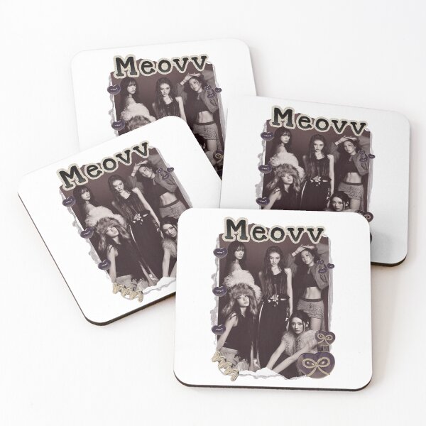 Item preview, MEOVV Kpop Girl group K-music south korean girl group Scrapbook Collage Cozy Y2K Vintage Design designed and sold by HELL0WBELLO.