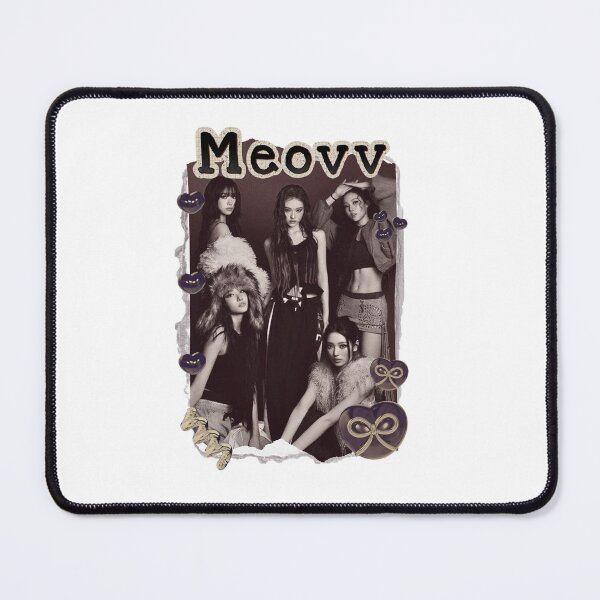 Item preview, MEOVV Kpop Girl group K-music south korean girl group Scrapbook Collage Cozy Y2K Vintage Design designed and sold by HELL0WBELLO.