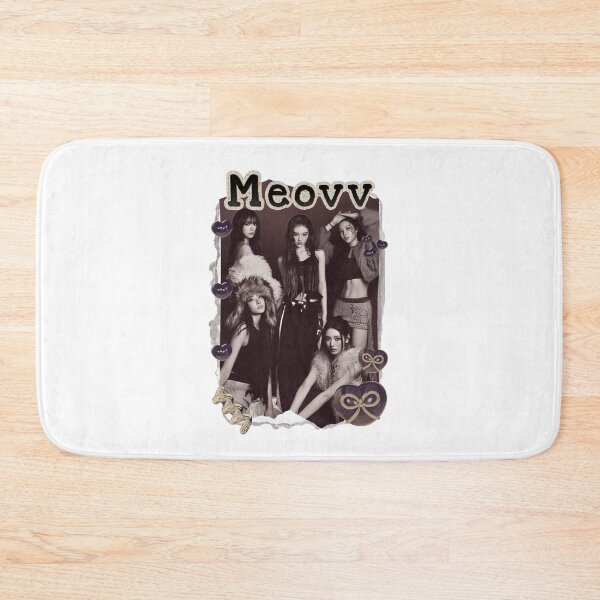 Item preview, MEOVV Kpop Girl group K-music south korean girl group Scrapbook Collage Cozy Y2K Vintage Design designed and sold by HELL0WBELLO.