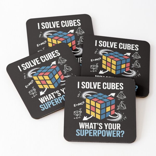 Item preview, I Solve Cubes Superpower Speed Cubing Boys Girls Kids designed and sold by LapFemile.