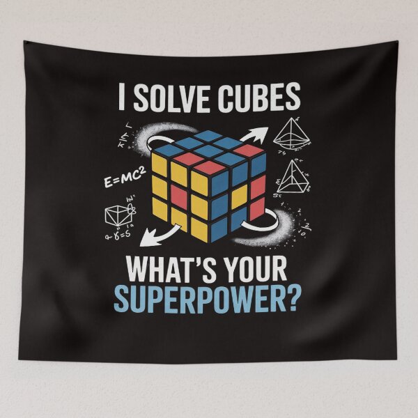 Item preview, I Solve Cubes Superpower Speed Cubing Boys Girls Kids designed and sold by LapFemile.